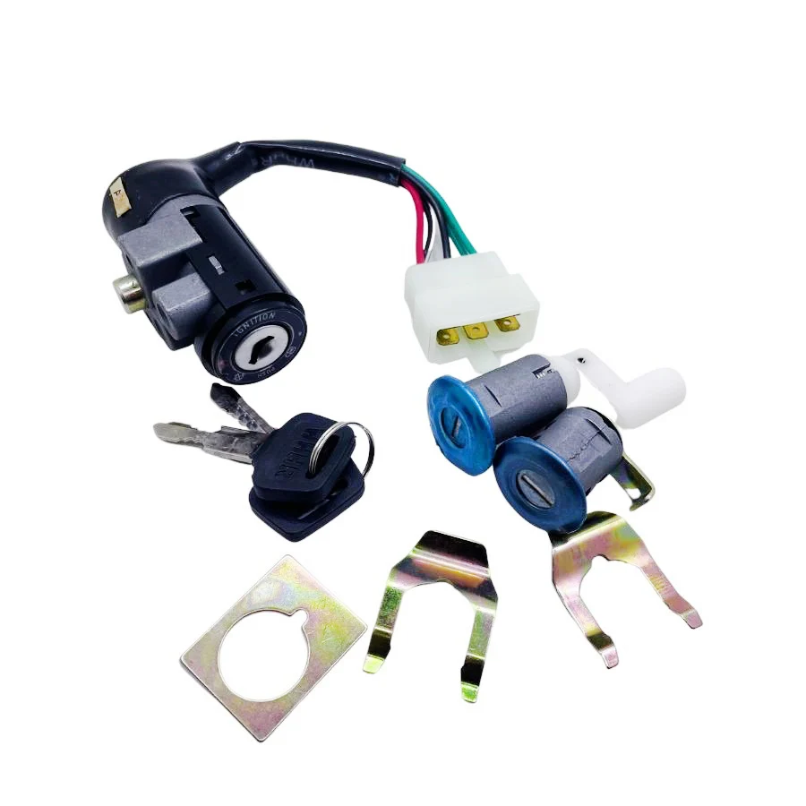 5-контактный мотоцикл с полной блокировкой, переключатель включения и блокировки дверей двигателя, буферные Запчасти для скутера Honda DIO50 ZX50 AF27 AF28, 1 комплект