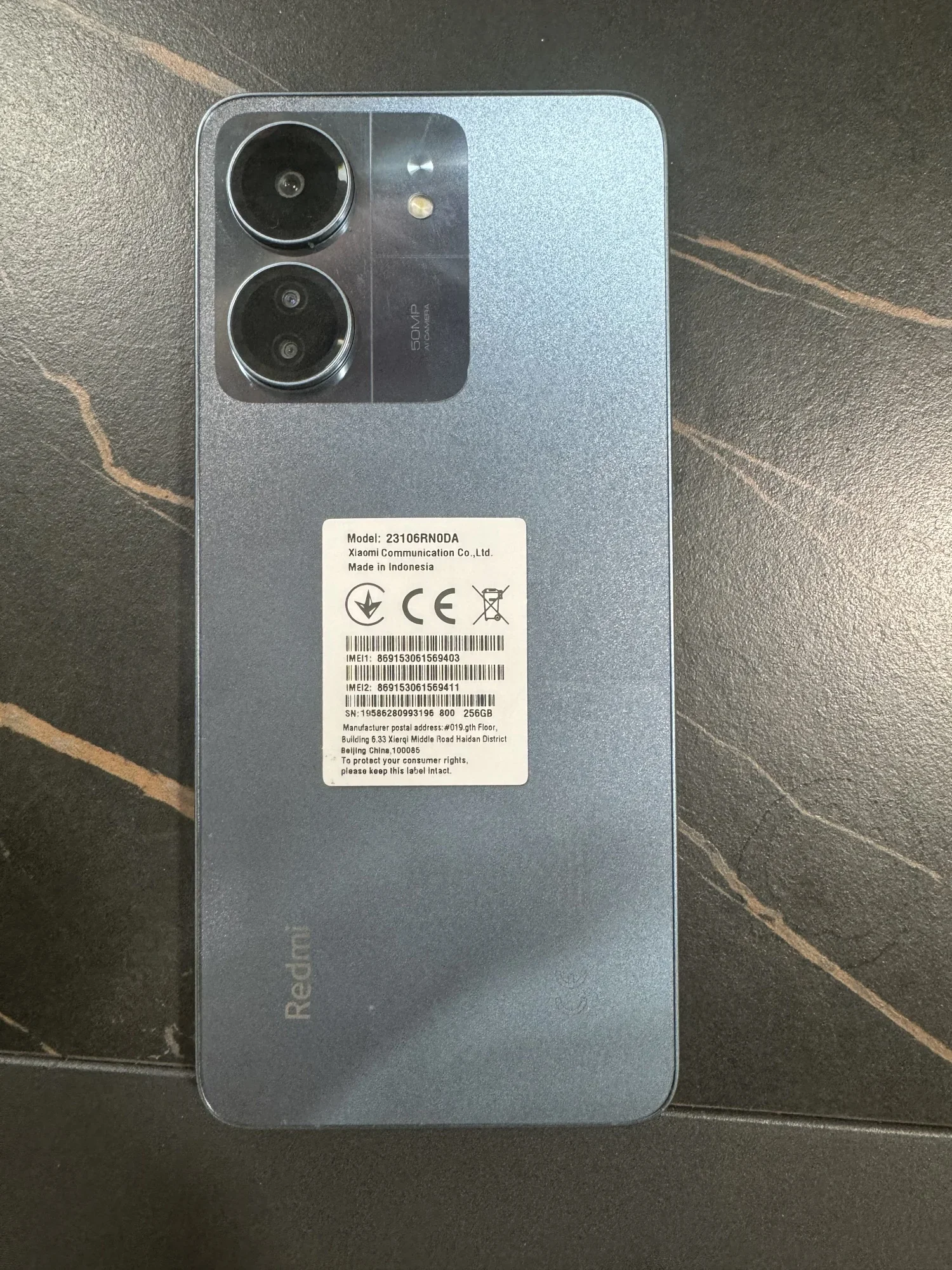 Original Xiaomi Redmi 13C 6GB 128GB 6.74" Dot Drop Display MediaTek Helio G85 50MP+8MP Camera 5000mAh Battery 4G Smartphone 6