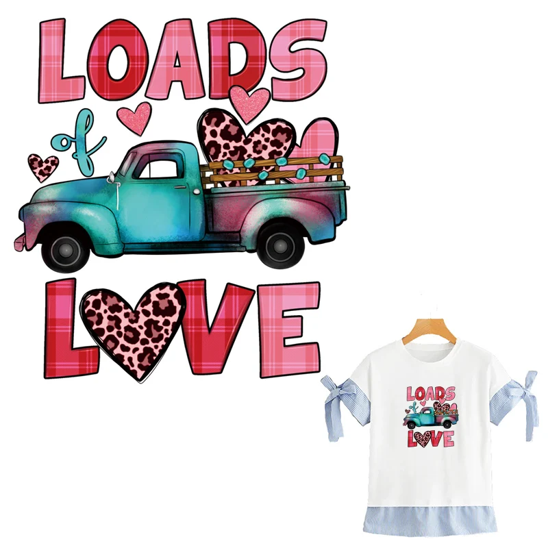 

LOVE Clothing patch, coffee Valentine's Day sweatshirt T-shirt, DIY clothing sticker patch, hot pressed sticker patch