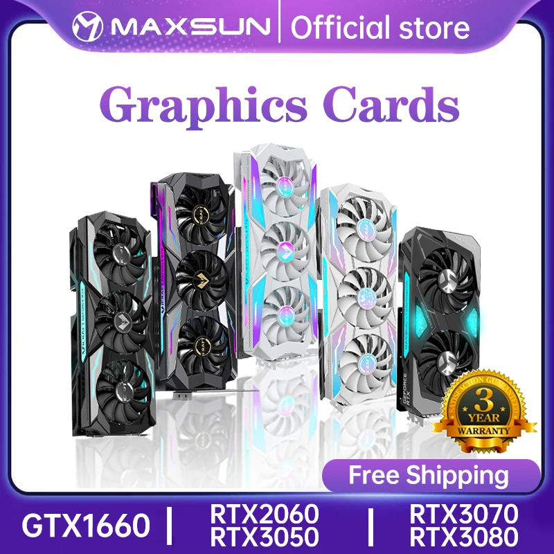 MAXSUN GeForce RTX 2060 iCraft 6GB 192 Bit GDDR6 Graphics Cards PCI Express 3.0 x16 DP HDMI DVI HDCP Ready Video Card|Graphics Cards| - AliExpress
