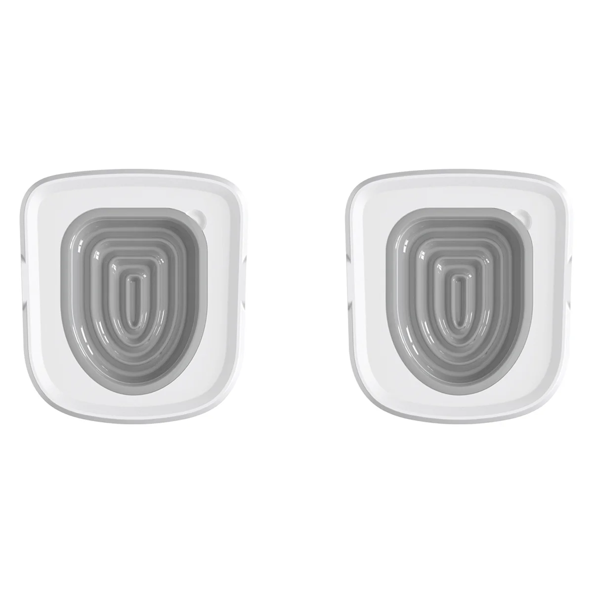 WORTHOWN-2X 플라스틱 고양이 화장실 훈련 키트 재사용 가능한 강아지 고양이 쓰레기 매트 고양이 화장실 트레이너 화장실 애완 동물 청소 C