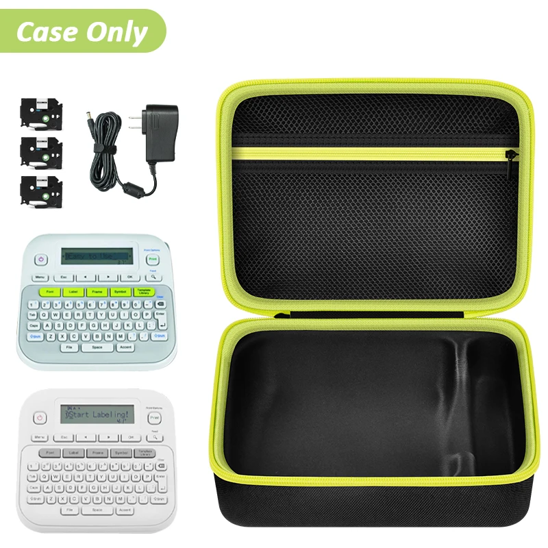 Label Maker Bag Case Compatible with Brother P-Touch PTD220 D210 Home/Office Everyday Label Maker Storage Holder Carrying Organizer