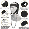 Head Neck Lifting Strap with Chain Adjustable Shoulder Weight Strength Training Exercise Strap Neck Muscle Power Training Gym 3