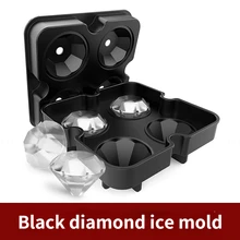Easy To Take Ice By Using A Large-capacity Ice Making Skeleton To Make Personalized Bar Square Ice Box Mold