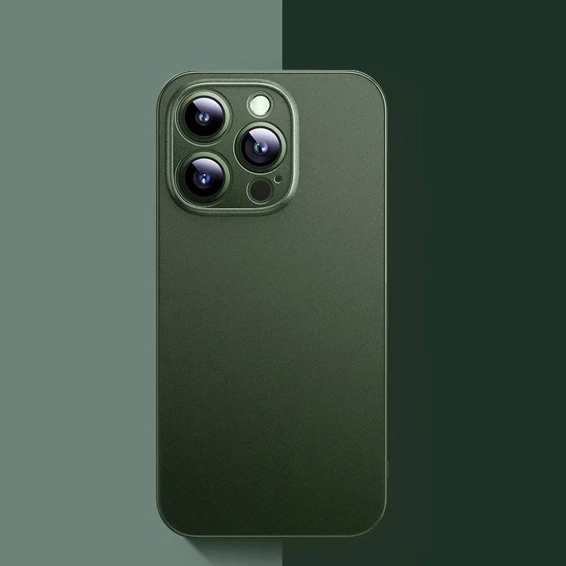 Ultra-Thin Clear Matte Hard Case - 0.3mm Solid Color Cover