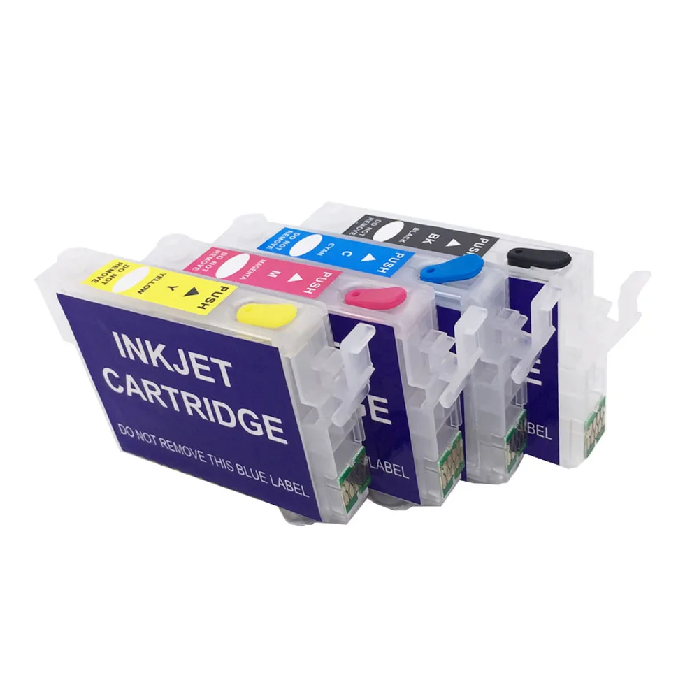 

Europe T502 502XL T02W Refill Ink Cartridge with chip For Epson XP-5100 XP-5105 WF-2860 WF-2865 XP5100 5105 2860 2865 Printer