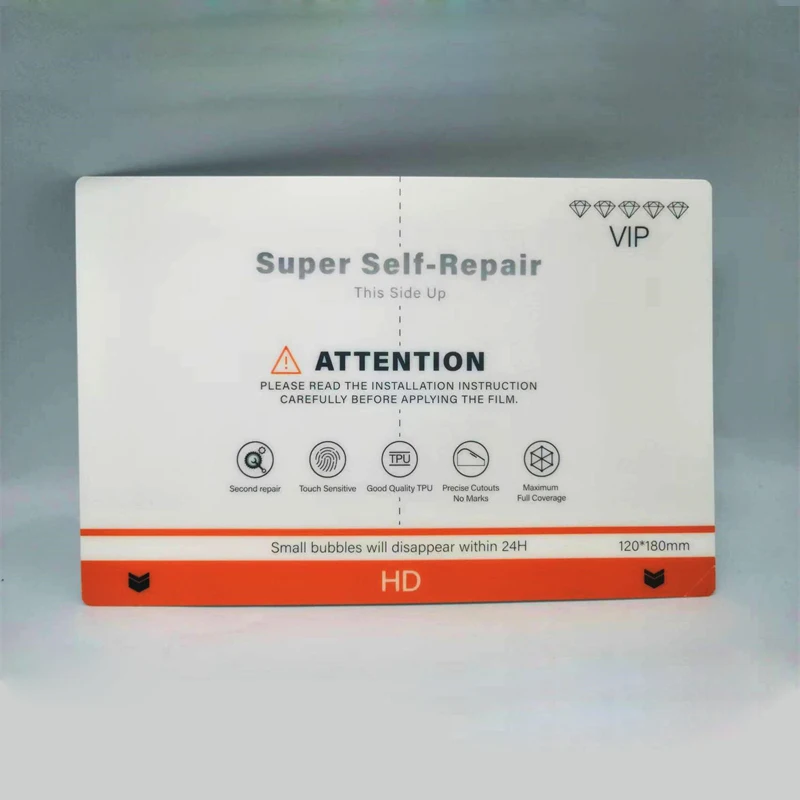 Vormir Self-healing Hydrogel Film Movies Sheet Mobile Phone Curved Screen Protectors for 890c Sunshine Hidrogel Machine