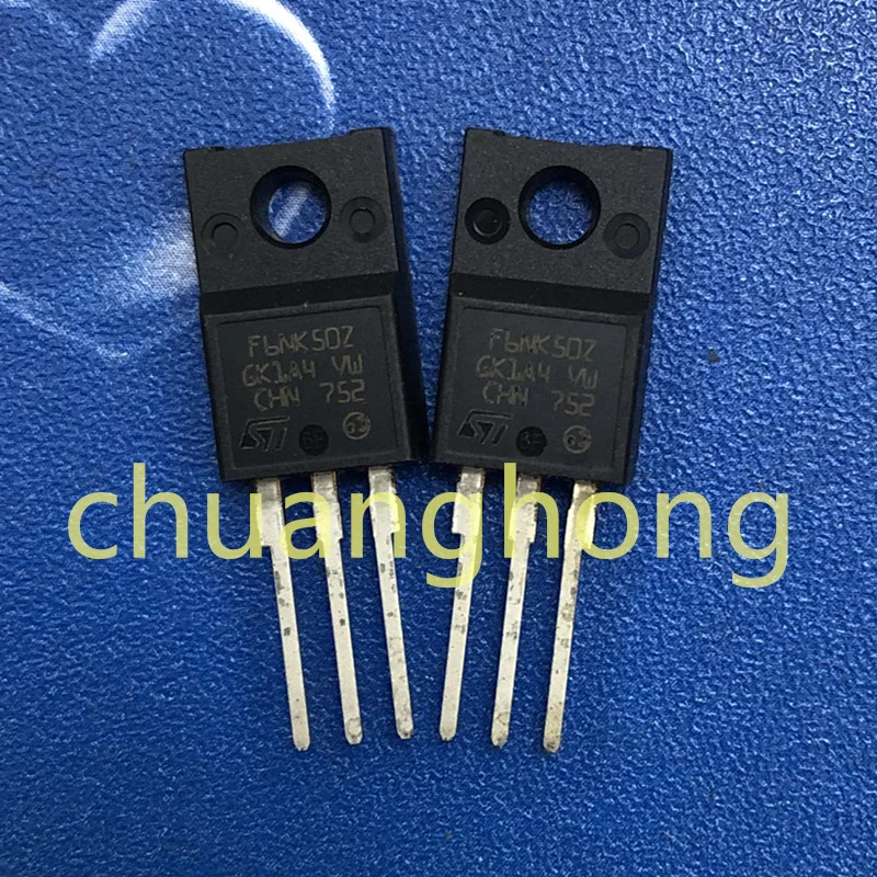 

1Pcs/Lot Power Triode F6NK50Z 6A 500V New field effect transistor TO-220F STF6NK50Z