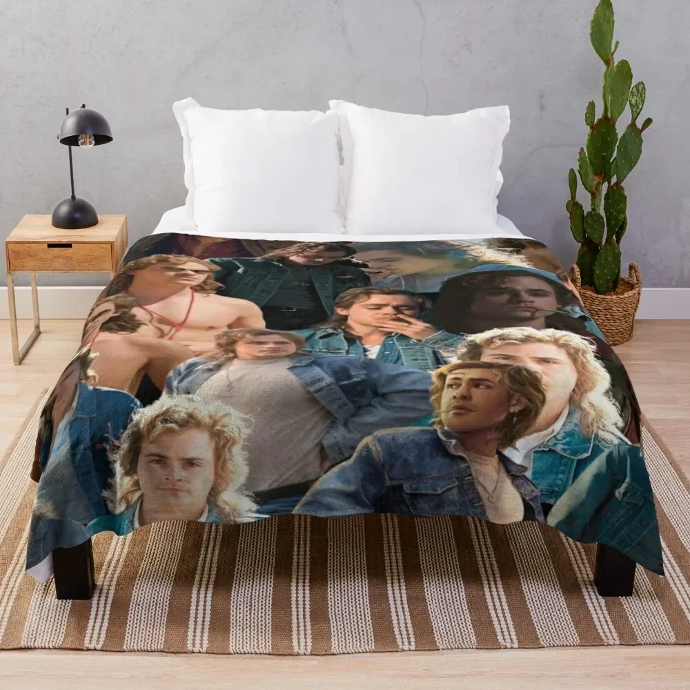 

dacre montgomery photo collage Throw Blanket Camping sofa bed Custom Blankets
