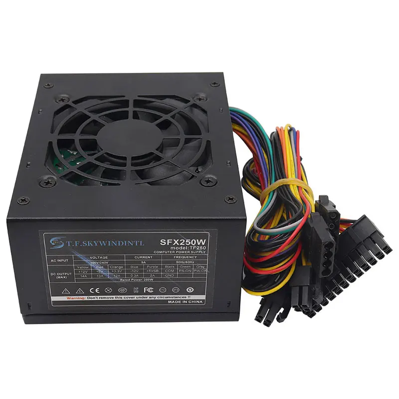 마이크로 SFX 250W 300W 소형 폼팩터 SFX PC 전원 공급 장치 POS 시스템 소형 컴퓨터 케이스용