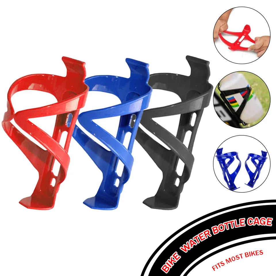Porte-bidon Vélo En Fibre De Carbone - Modèle Universel 15x8 Cm - Neuf