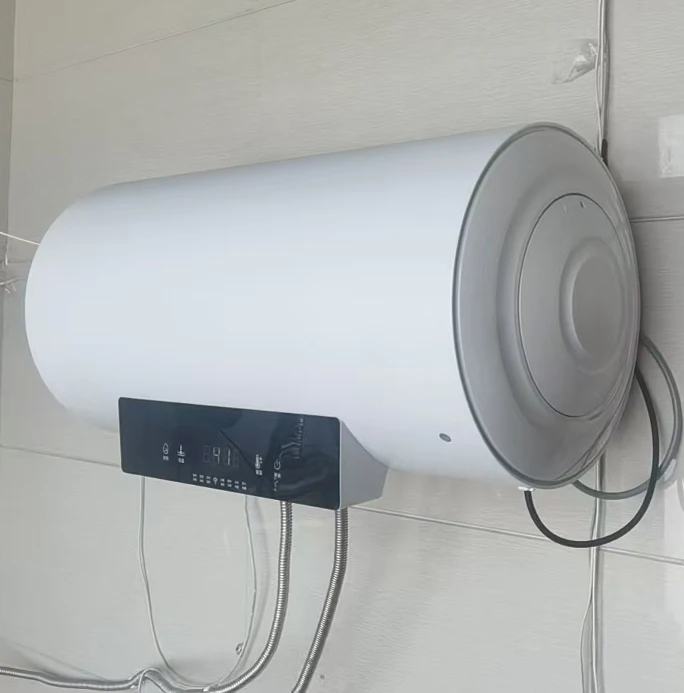 เครื่องทําน้ําอุ่นพลังงานแสงอาทิตย์อัจฉริยะขายร้อนโหมดประหยัดพลังงานพร้อมตารางความร้อนแบบกําหนดเองและการควบคุมแอพมือถือแรงดัน 1