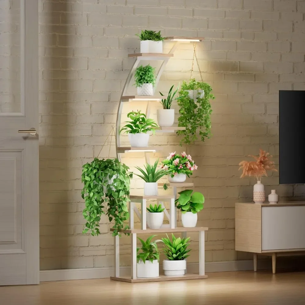 

Flowerpot Display Racks Tall Plant Stand for Indoor Plants Multiple Shelf Large Plant Rack Display Shelves Free Shipping Flowers