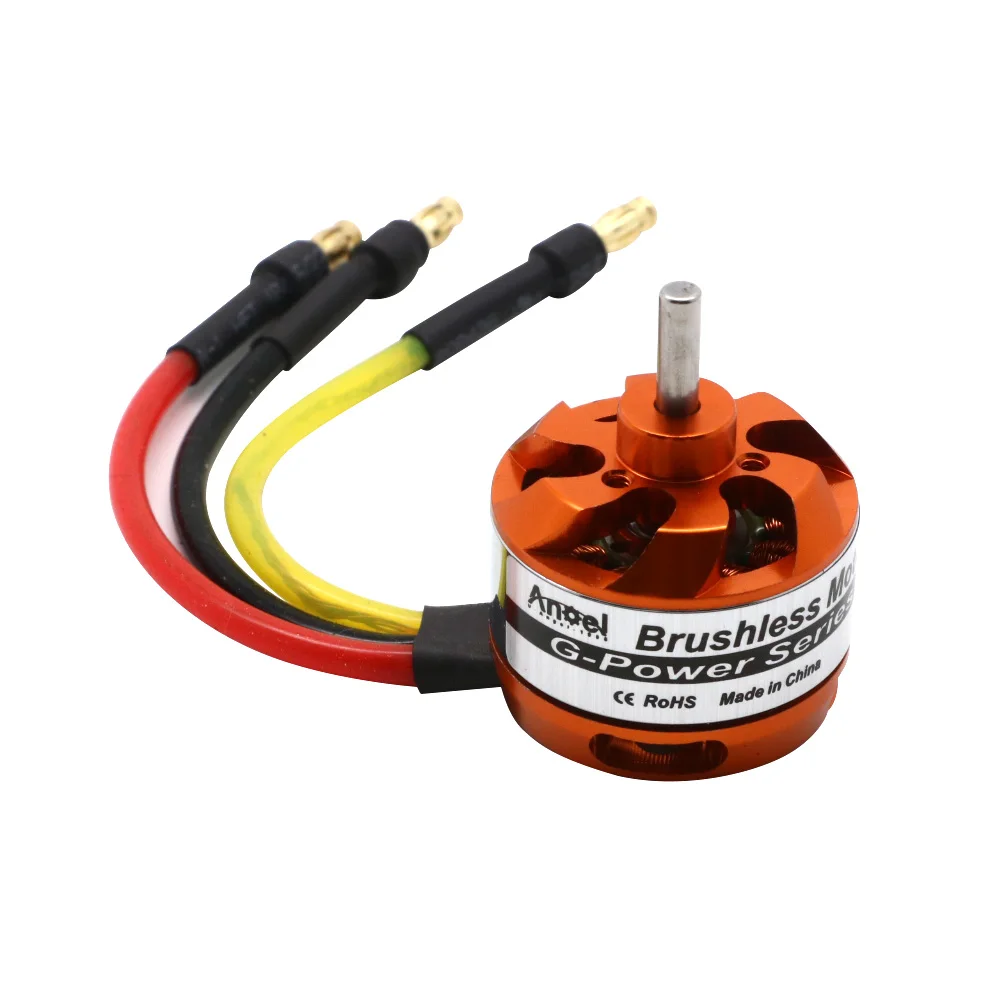 Moteur Brushless D2822 2600KV/1800KV/1450KV/1100KV pour RC Drone Avion
