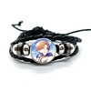 Project SEKAI Anime Shinonome Akito Vivid BAD SQUAD Leather Bracelets Multilayer Braided Bracelets Bangles Handmade Jewelry Gift 3