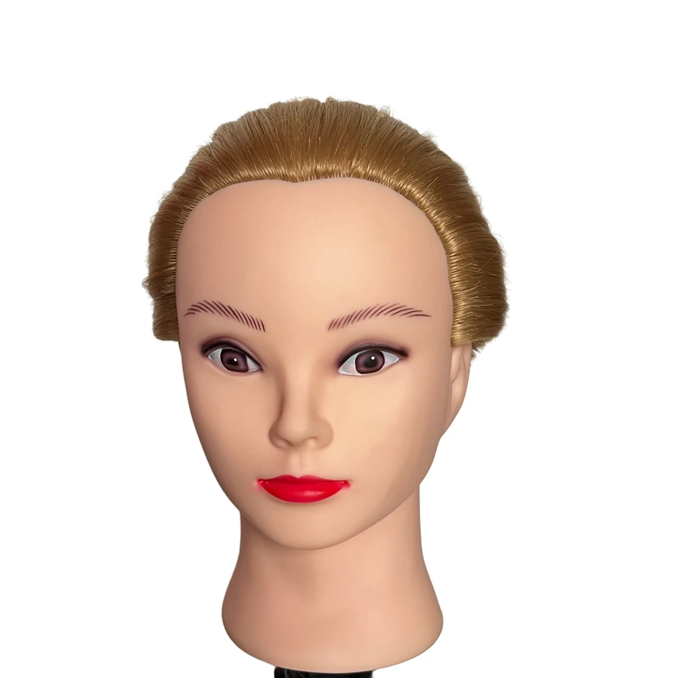 75 センチメートルストレートヘア理髪合成トレーニングマネキンヘッド