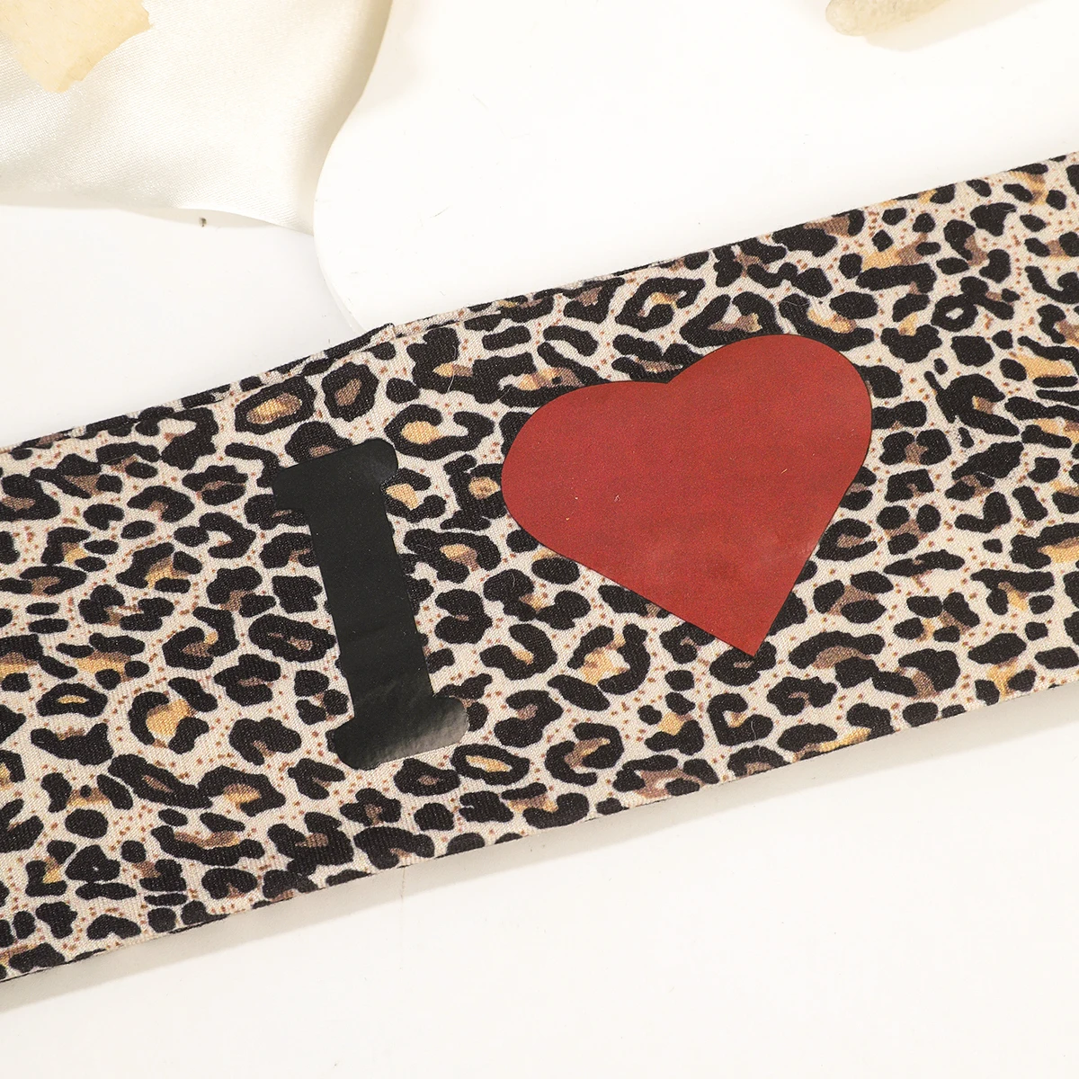 New Leopard Print Headband Heart-Shaped Pattern Fashion Punk Girl Cool Hair Band Women Yoga Sport Hairband Hair Accessories