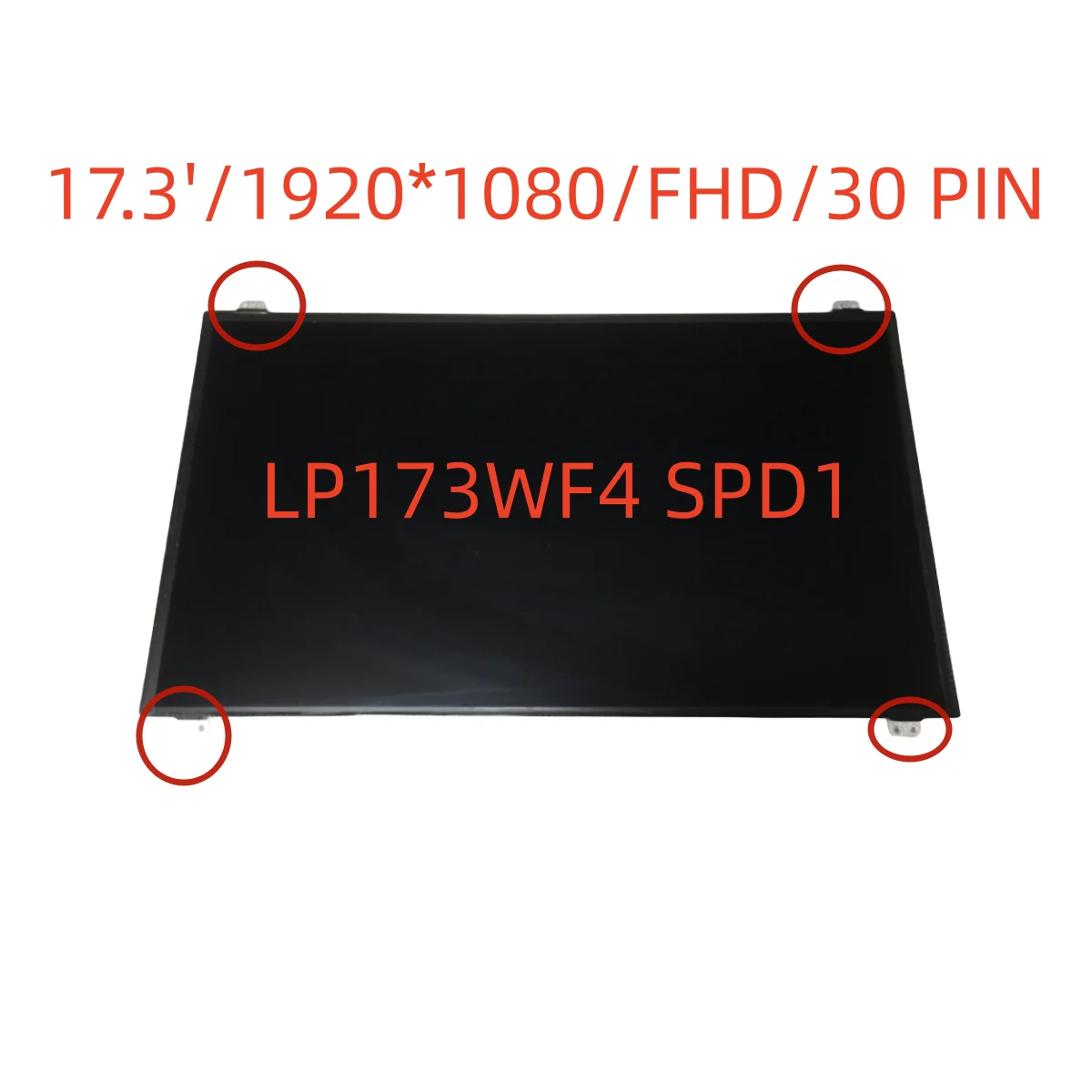17.3인치 노트북 LCD 스크린 LP173WF4 (SP)(D1) ASUS ROG G751JM G751JT G751JY G751JL IPS 디스플레이 1920x1080 30핀 eDP 교체용