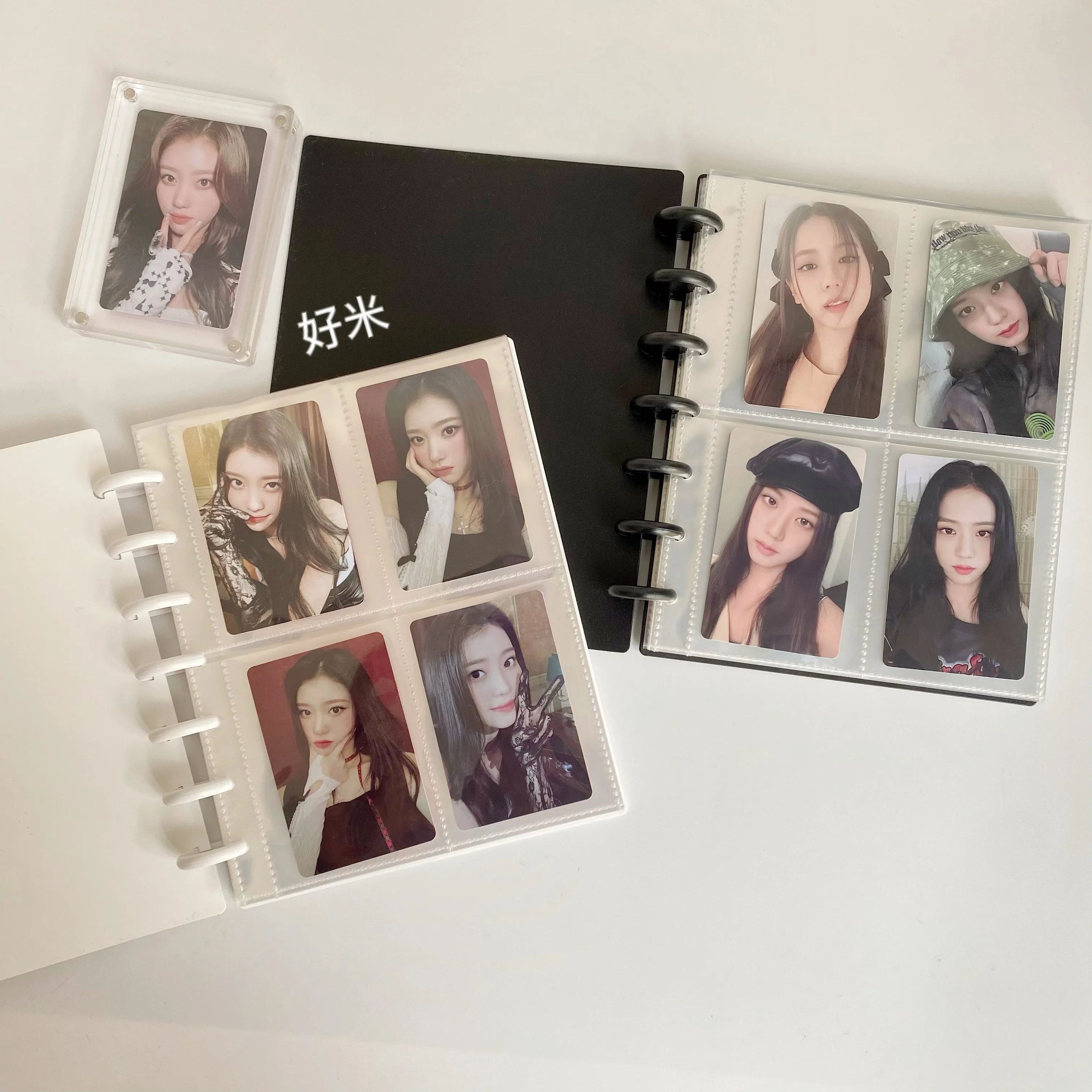 Mushroom Hole 3/5/7 inch Kpop Photocards Album Collect Book Star Chaser Album Small Card Storage Stationery