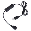 1m USB Cable Extension cord with Switch ON/OFF Cable Extension Toggle USB Power Supply Line Durable Adapter Accessories 2 Colors 6