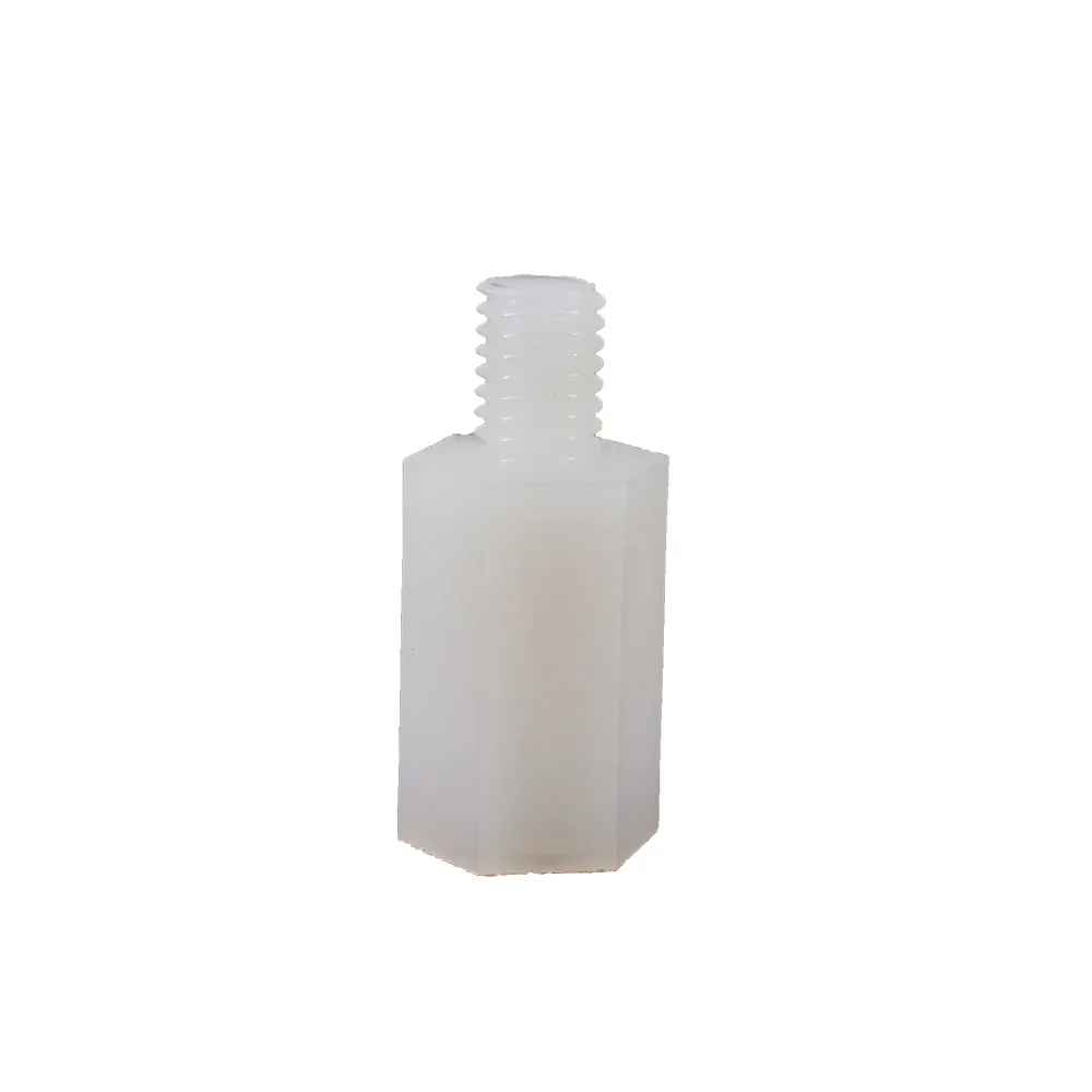 thumbnail image 1 of M2 M2.5 M3 M4*L+6mmBlack White Nylon Hex Male Standoff Spacer Pillar PCB Motherboard Fixed Nylon Standoff Spacer Pillar20-100Pcs, 1 of 5
