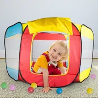 Children's Tent Ball Pool Outdoor Foldable Fence Ball Pool Interactive Games Tent Toy House 1