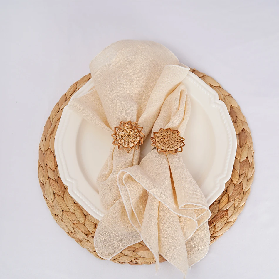 20PCS Cotton Sewing Cloth Napkins,40x40cm Durable Sage green Table Napkin, for Wedding Kitchen Party Birthday Decoration