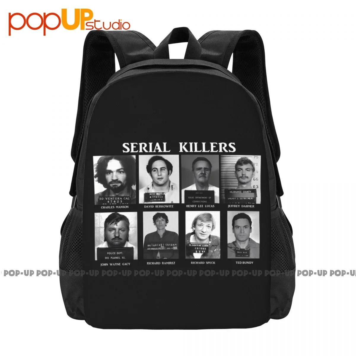 Serial Killer Public Nefans Zaino Zaino Scuola Di Grande Capacità Eco Friendly Grande Capacità