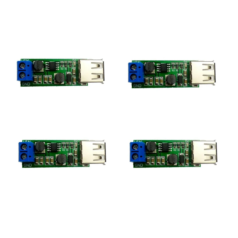 Convertitore Auto Boost-Buck Dc-Dc Regolatore Di Tensione 5W 3V 3.3V 3.7V 4.5V 6V A 5V Modulo Usb Per La Ricarica Del Telefono Solare
