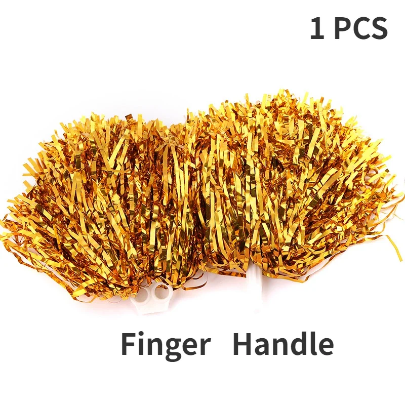 التشجيع بوم بومس مع مقبض يهتف كرات الذهب الأصفر ال...