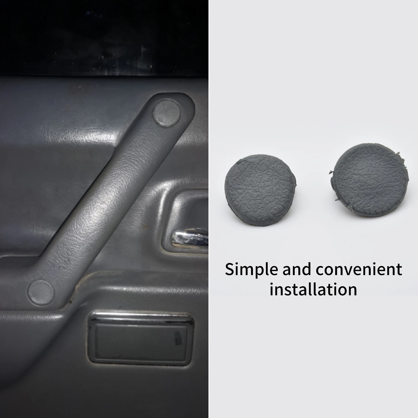 8Pcs Auto Inner Door Grab Handle Screw Caps Cover Plugs MB777725 MB777731 for Mitsubishi PAJERO SHOGUN MK2 V31 V33 V43 1990-2000