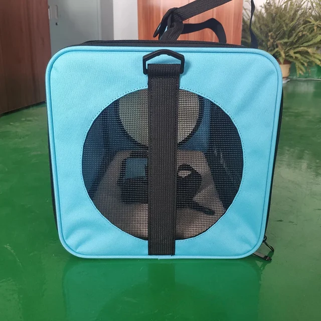 Dog Carrier Bag Soft Side Breathable Backpack Cat Pet Carriers Shoulder Bag Airline Approved Transport For Small Dogs Cats 6