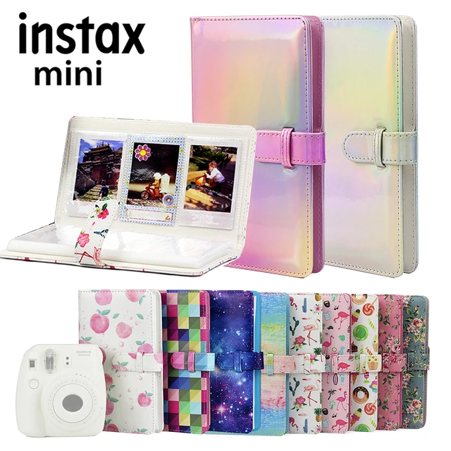  Fujifilm Instax Mini 9 - Cámara instantánea + funda  personalizada + paquete con 50 hojas de papel fotográfico Fujifilm Instax +  álbum de fotos para Fuji Instax Mini 9 : Electrónica