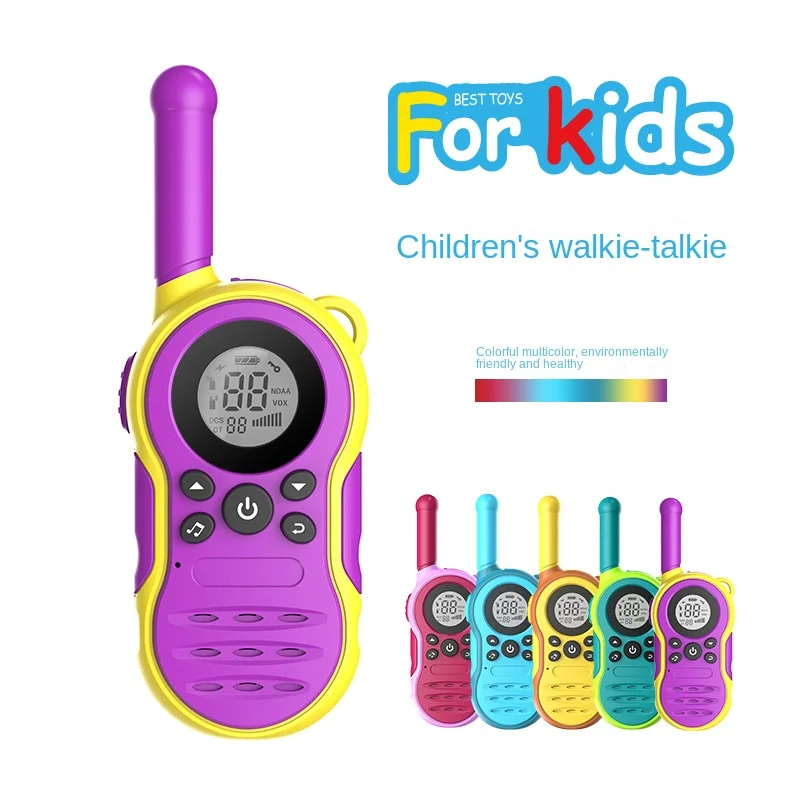 

2pcs/lot Wireless 3km Walkie-Talkie Handheld Upgrade T588 Parent-Child Child Interaction T388 For Kids