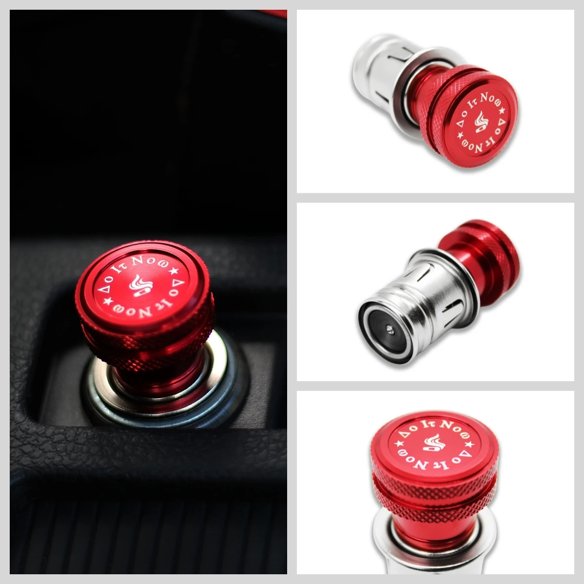 Aluminium 12V Auto-Zigarettenanzünder für MAZDASPEED MAZDA2 MAZDA3 Axela MAZDA6 MX-5 CX-3 CX-5 CX-4 CX-30 CX-8 Auto-Zubehör – Detail 9