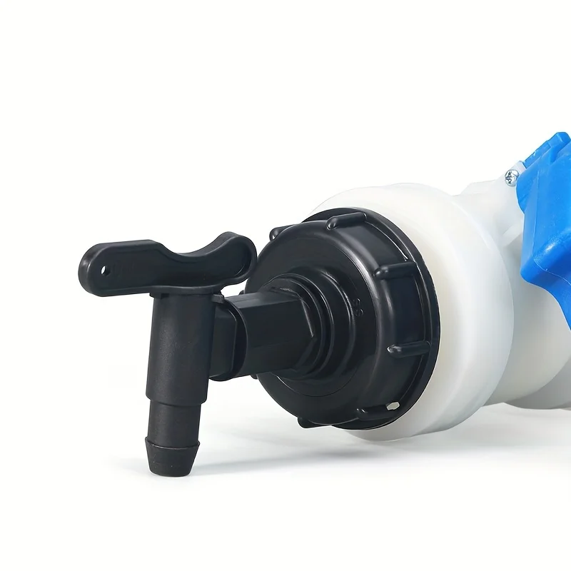 Tank Tap Adapter 1pc 3/4" IBC Tank Tap Adapter Coarse Thread Garden Water Tanks Faucet for 3/4" Hoses Brass Replacement Connector Valves