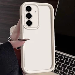 Candy Color Soft Phone Case - Vibrant Protective Cover for Samsung S26Ultra (WHITE)