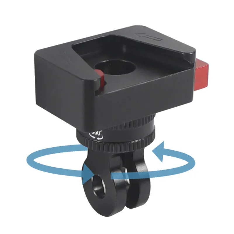 액션 카메라 퀵 릴리스 베이스 InstaX5/GoPro13/OSMO360/DJI Action5Pro에 적합 퀵 릴리스 보드 베이스 브래킷