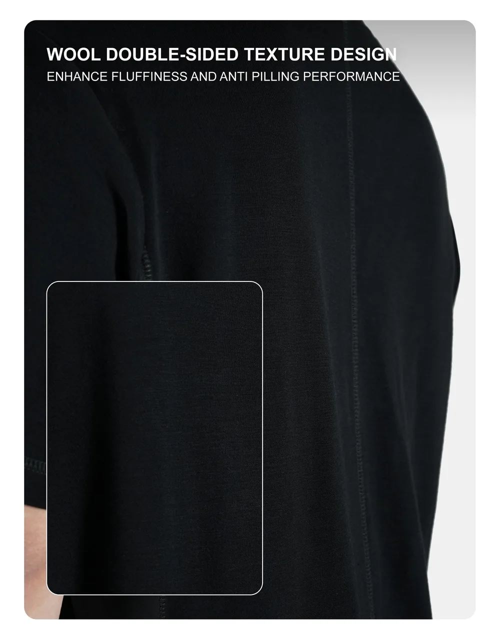 Reindee Lusion 25ss Merino wool 3d structure t-shirt skin frinedly breathable splicing materials techwear gorpcore
