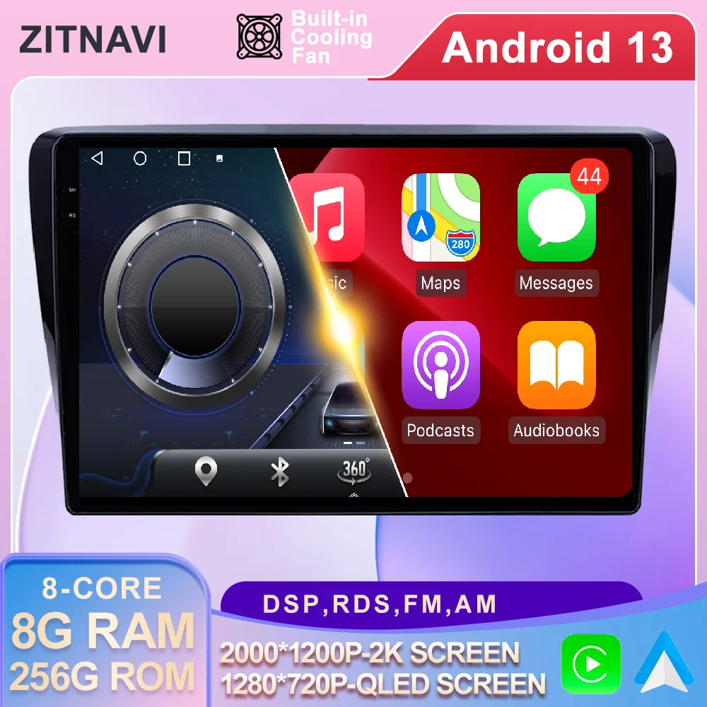 

Android 13 For Nissan Venucia M50V 2017 - 2019 Car Radio AHD DSP No 2din Multimedia QLED Navigation GPS Wireless Carplay Auto