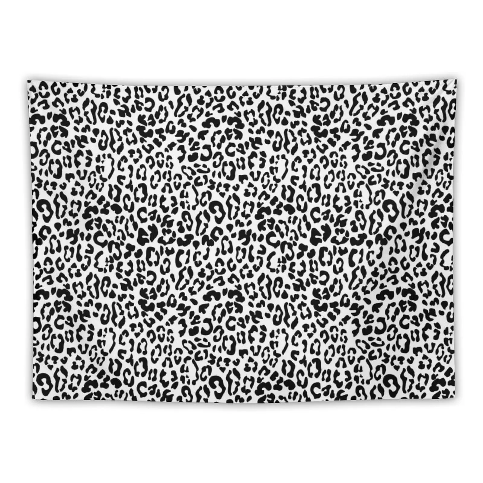 

Trendy Black and White Leopard Print Seamless Pattern Tapestry Decorative Wall Home Decor Accessories Funny Tapestry
