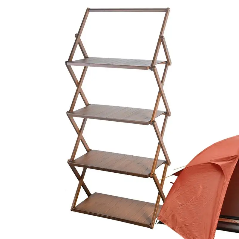 

Plant Stand No Assembly Storage Shelving Unit Storage Shelving Unit Organizer Rack Space-Saving Plant Holder Shelves