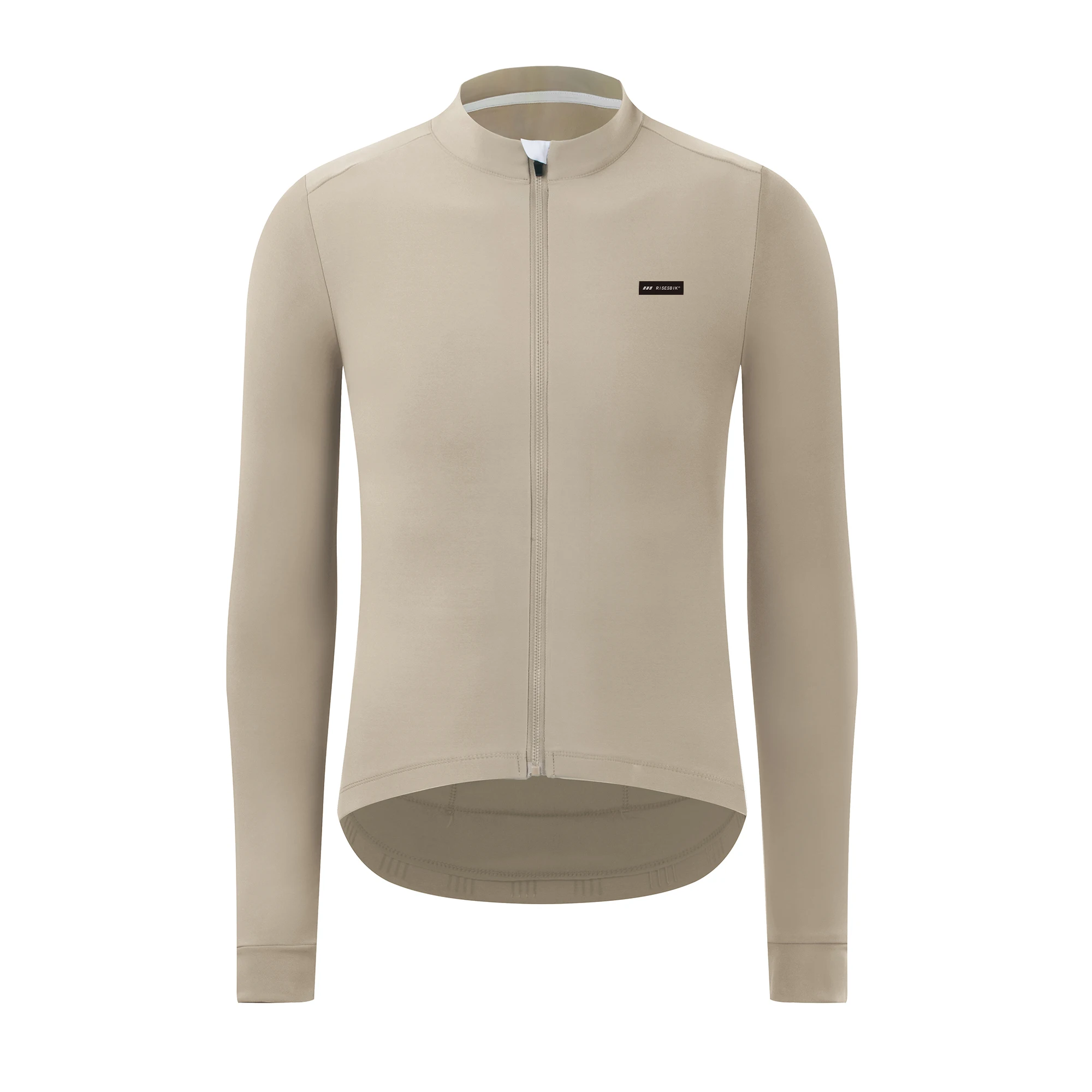 thumbnail image 1 of RISESBIK Pro Race Fit - Chaqueta térmica de forro polar para ciclismo para hombre, maillot de ciclismo de manga larga, ropa de ciclismo ligera para invierno, 1 of 5
