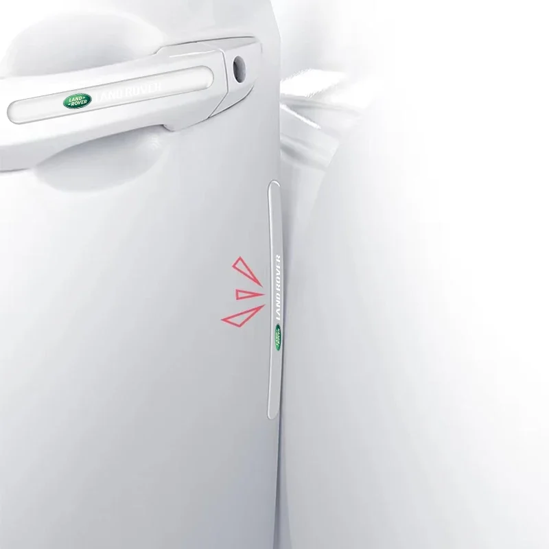 자동차 도어 보울 핸들 보호 스티커 랜드 로버 스포츠 레인지 로버 2 3 프리랜더 엠블럼 용 투명 스크래치 방지 필름