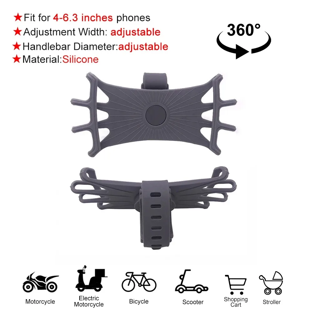 Universal Bike and Motorcycle Phone Holder Stand