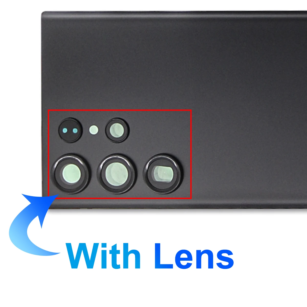 삼성 S23 울트라 SM-S918B/DS SM-S918U SM-S918U1 SM-S918W 배터리 백 커버 수리 어셈블리 카메라 렌즈 교체