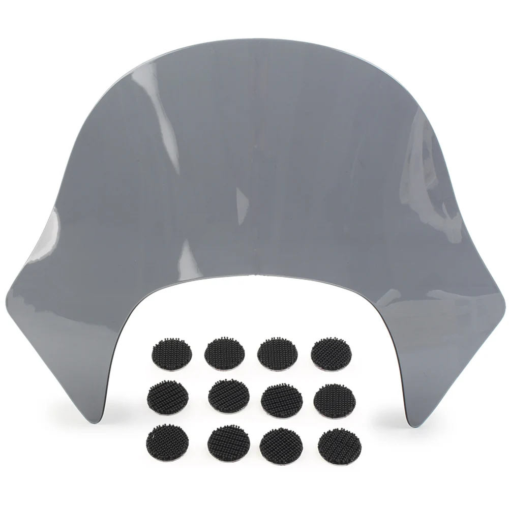 Laminar Smoked Motorbike Lip Windshield Windscreen for Harley Davidson Dyna Sportster Softail motorcycle accessories
