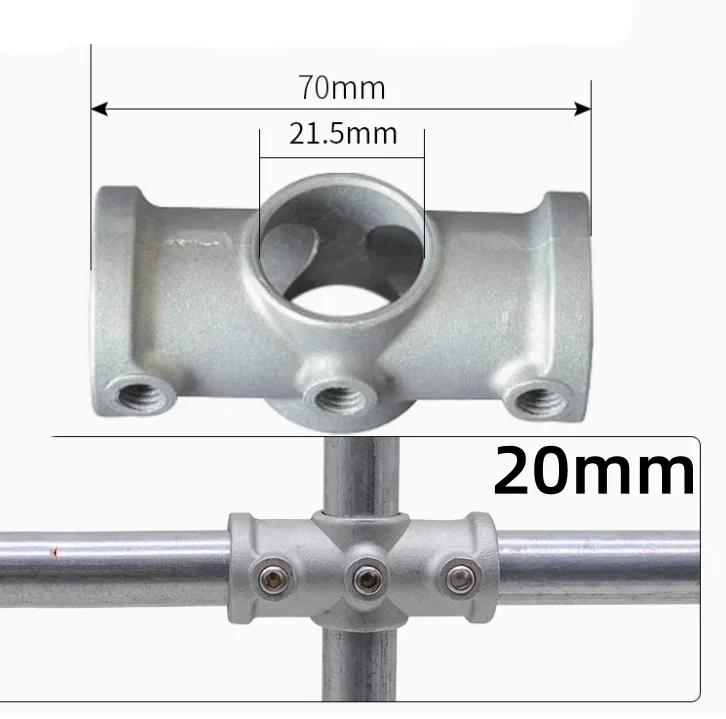 Durable Aluminum Alloy Pipe Connectors