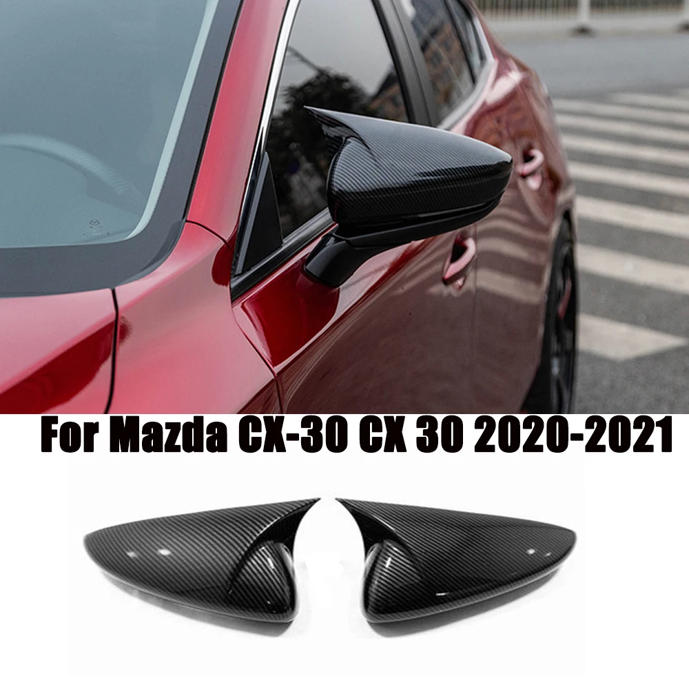 Per Mazda Cx-30 Cx30 2020 2021 Car Abs Side Specchietto Retrovisore Copertura Trim Accessori Auto
