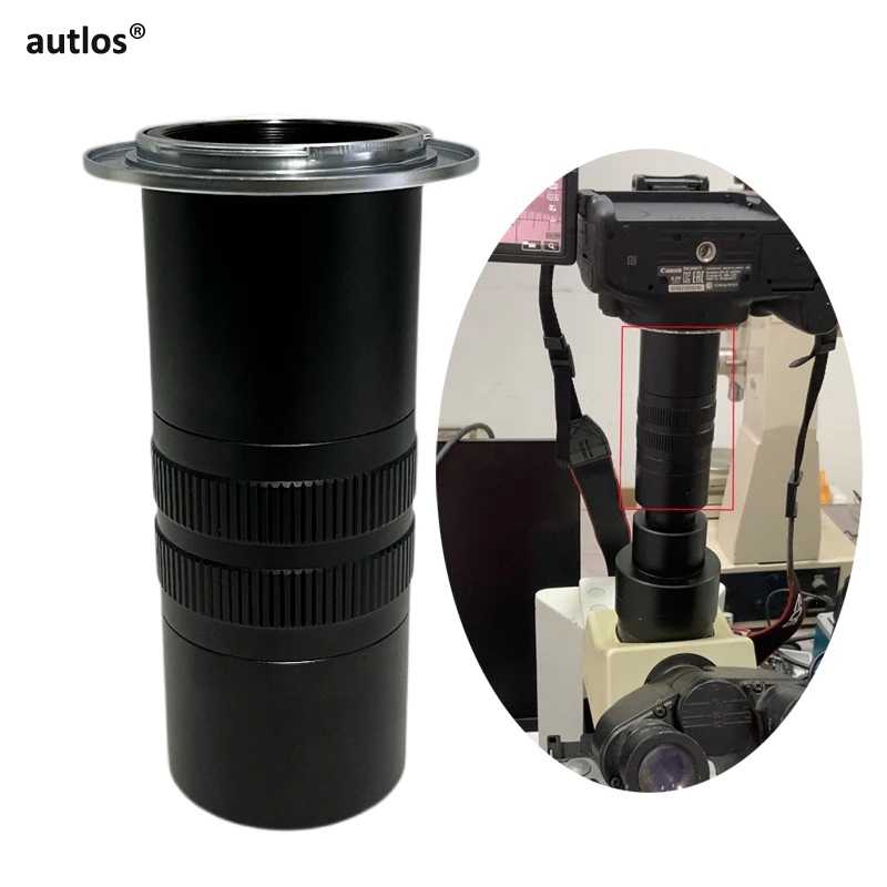 Trinocular Microscope C-mount to SLR Digital Camera Adaptor CCD to